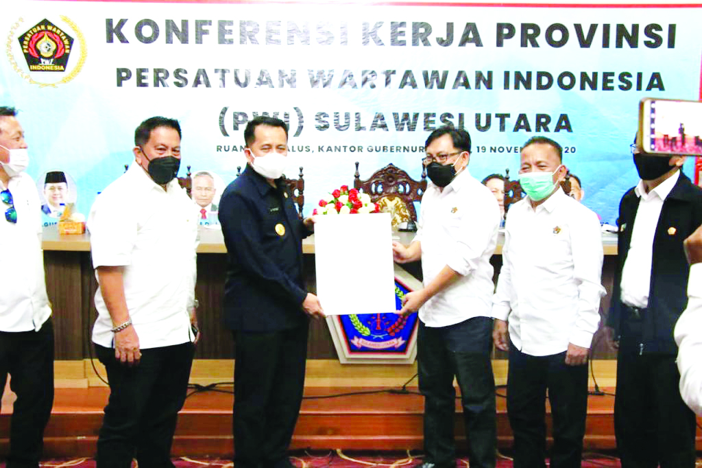 PWI Diajak Bersinergi Majukan Pembangunan Sulut